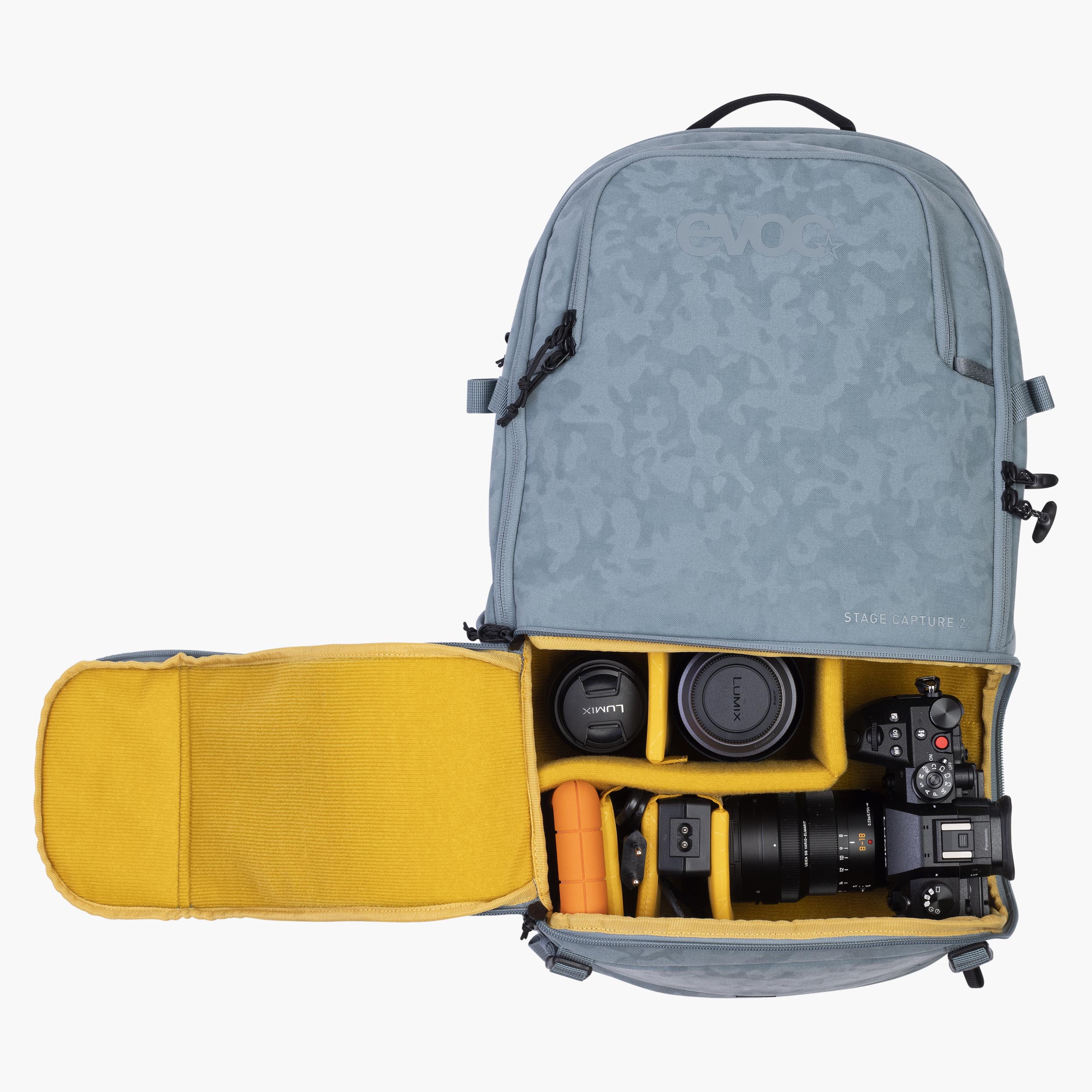 STAGE CAPTURE 22 - System camera backpack for sports and outdoor adventures