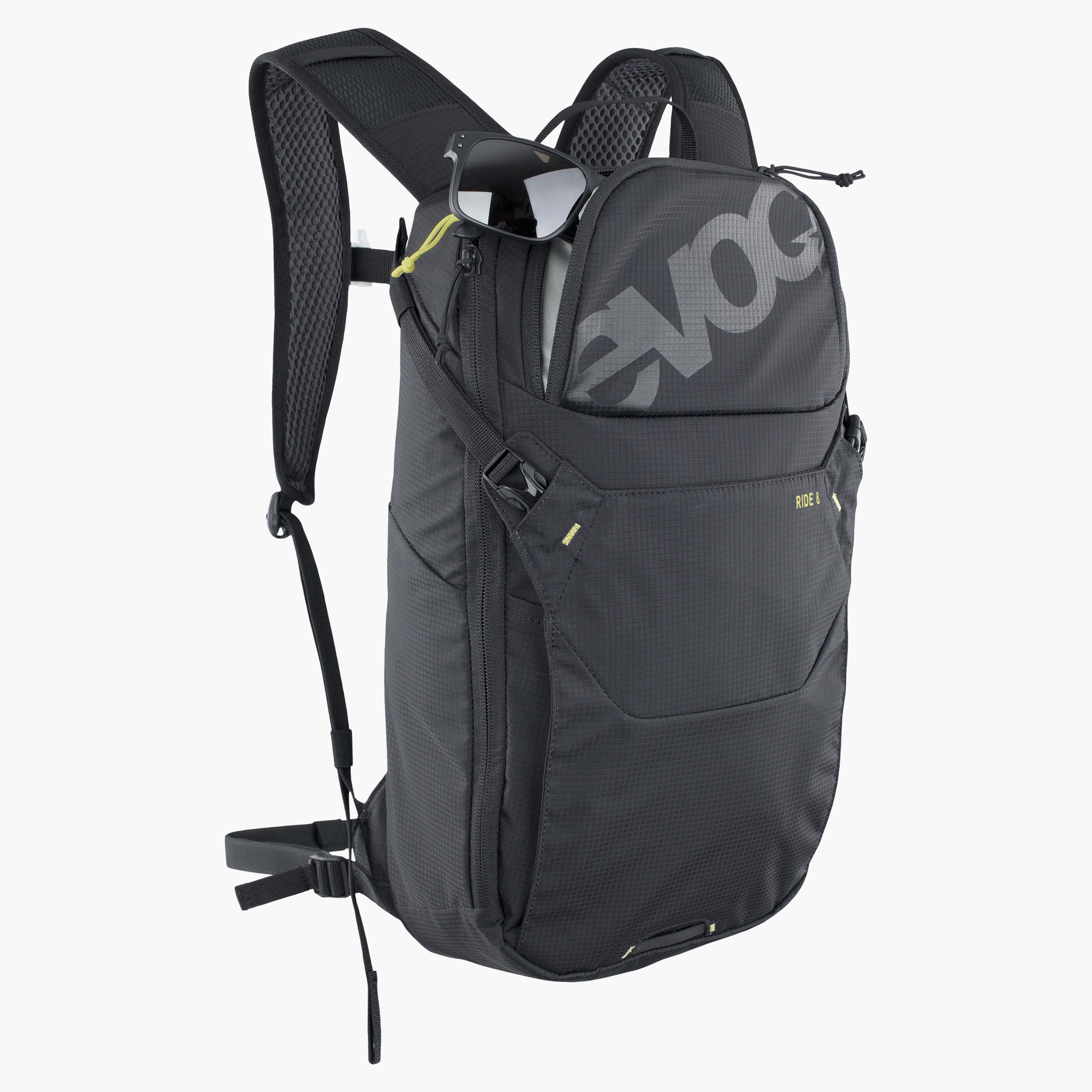 RIDE 8 + HYDRATION BLADDER 2 - Well-ventilated, allround backpack with hydration bladder included