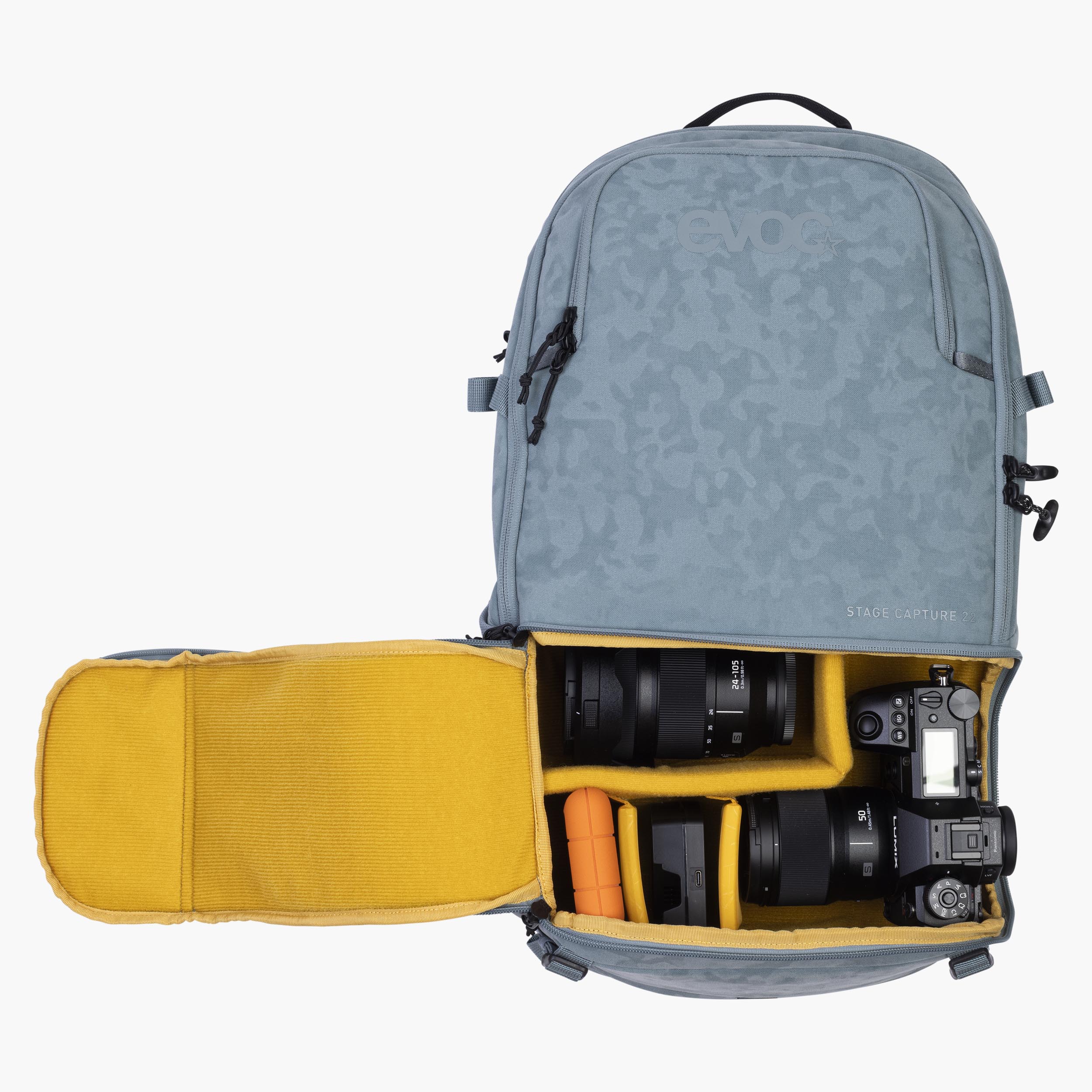 STAGE CAPTURE 22 - System camera backpack for sports and outdoor adventures