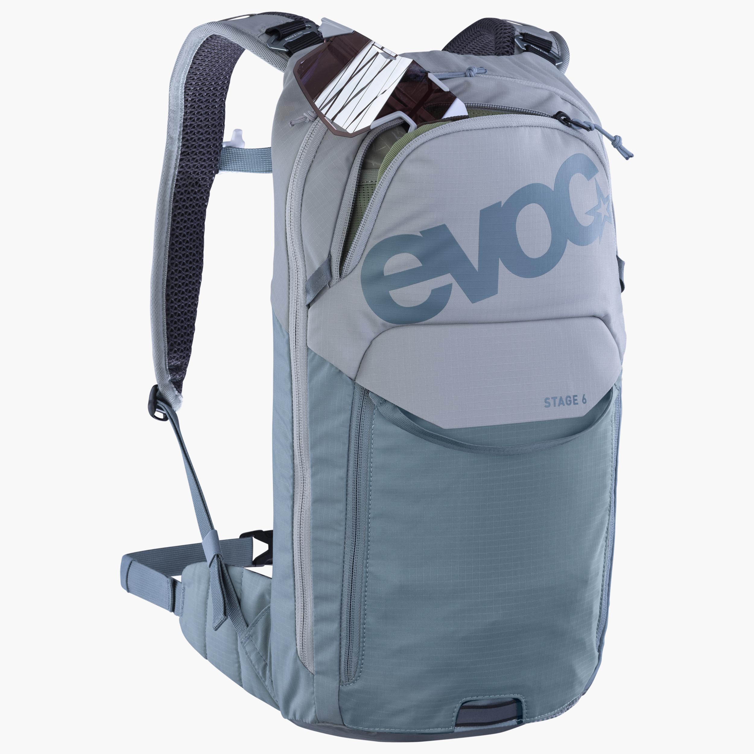 STAGE 6 + HYDRATION BLADDER 2 - Versatile and technical MTB backpack with optimised ventilation