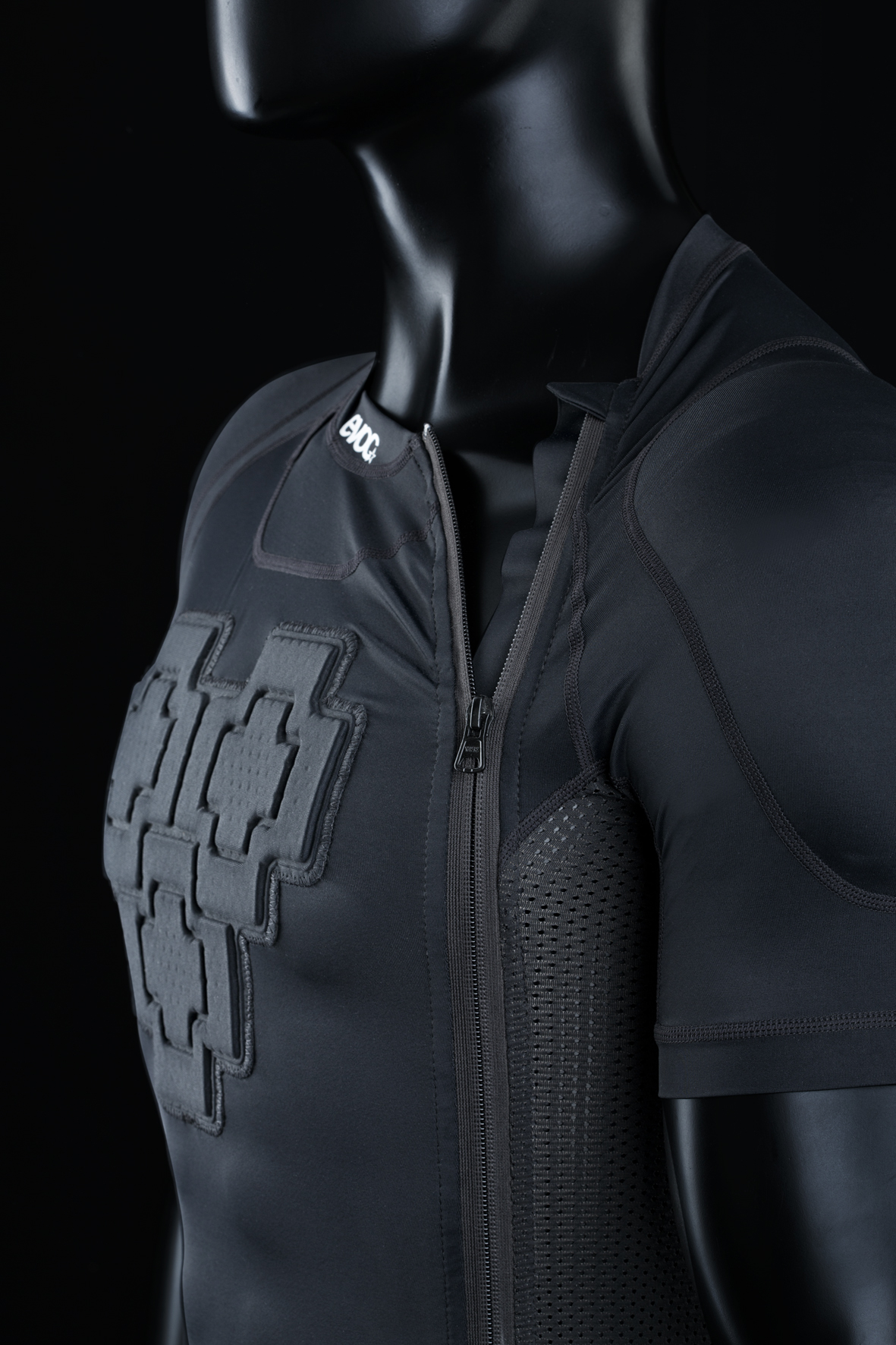 PROTECTOR SHIRT ZIP Black L 302304100 L