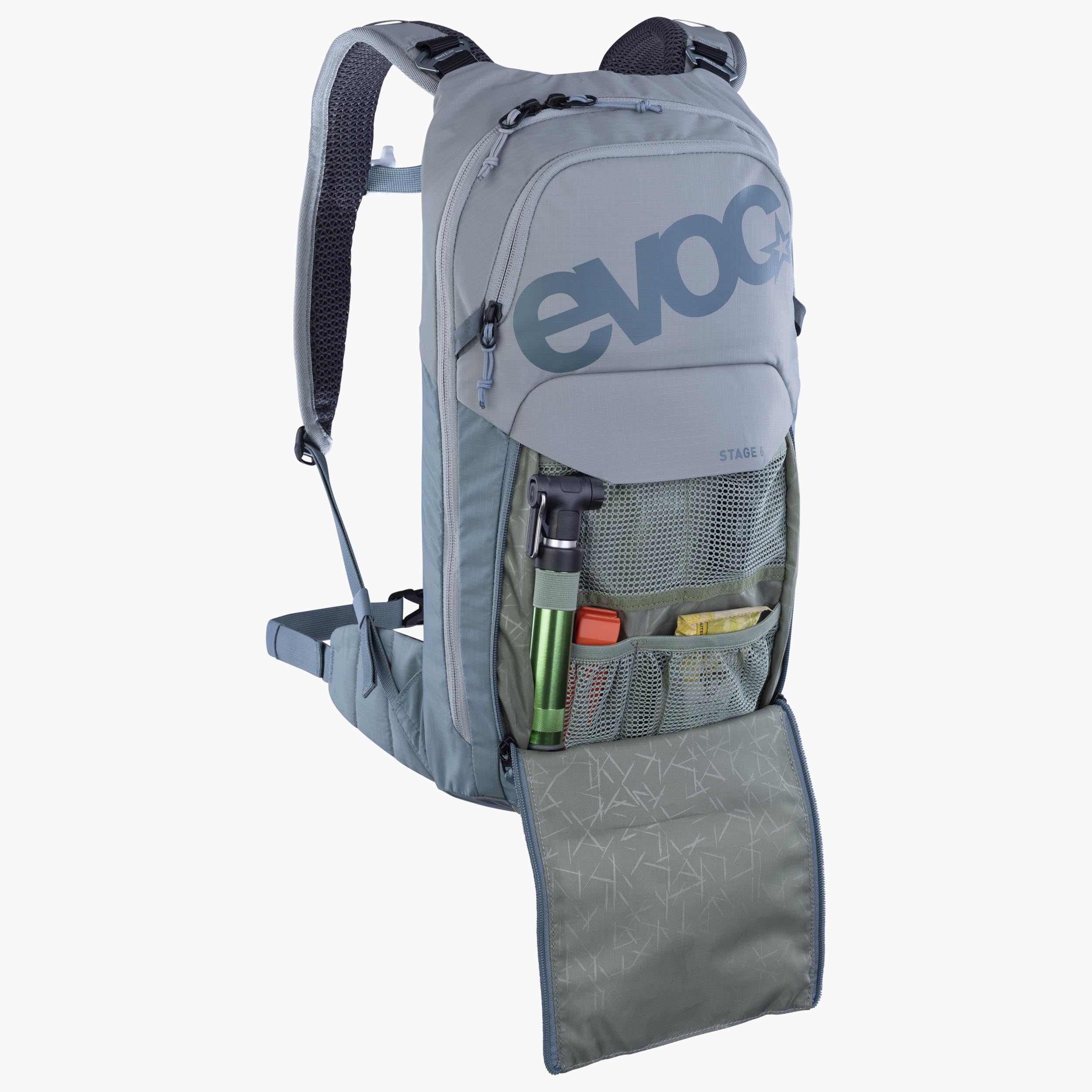 STAGE 6 + HYDRATION BLADDER 2 - Versatile and technical MTB backpack with optimised ventilation