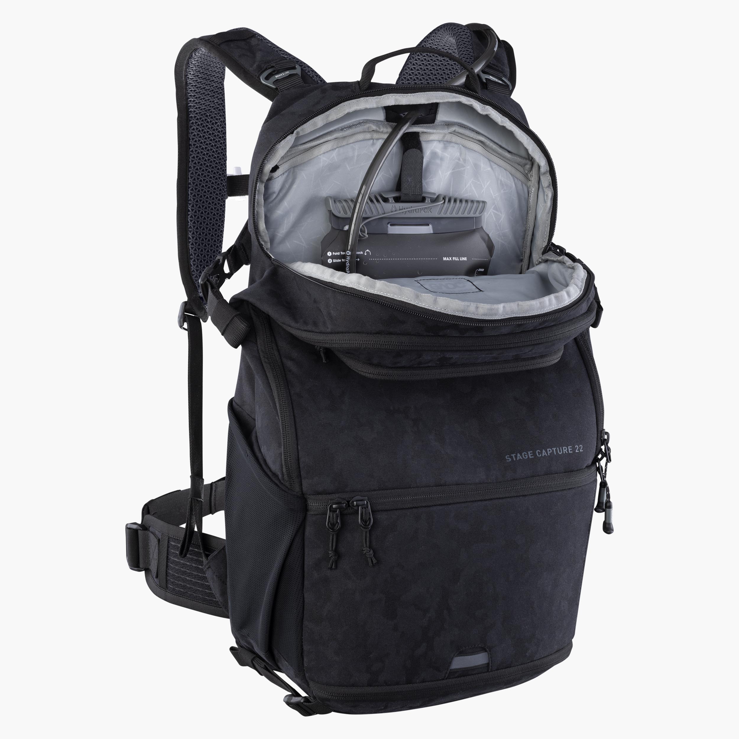 STAGE CAPTURE 22 - System camera backpack for sports and outdoor adventures