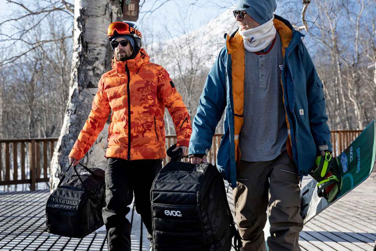 Bike-backpacks and sports equipment with climate-neutral shipping