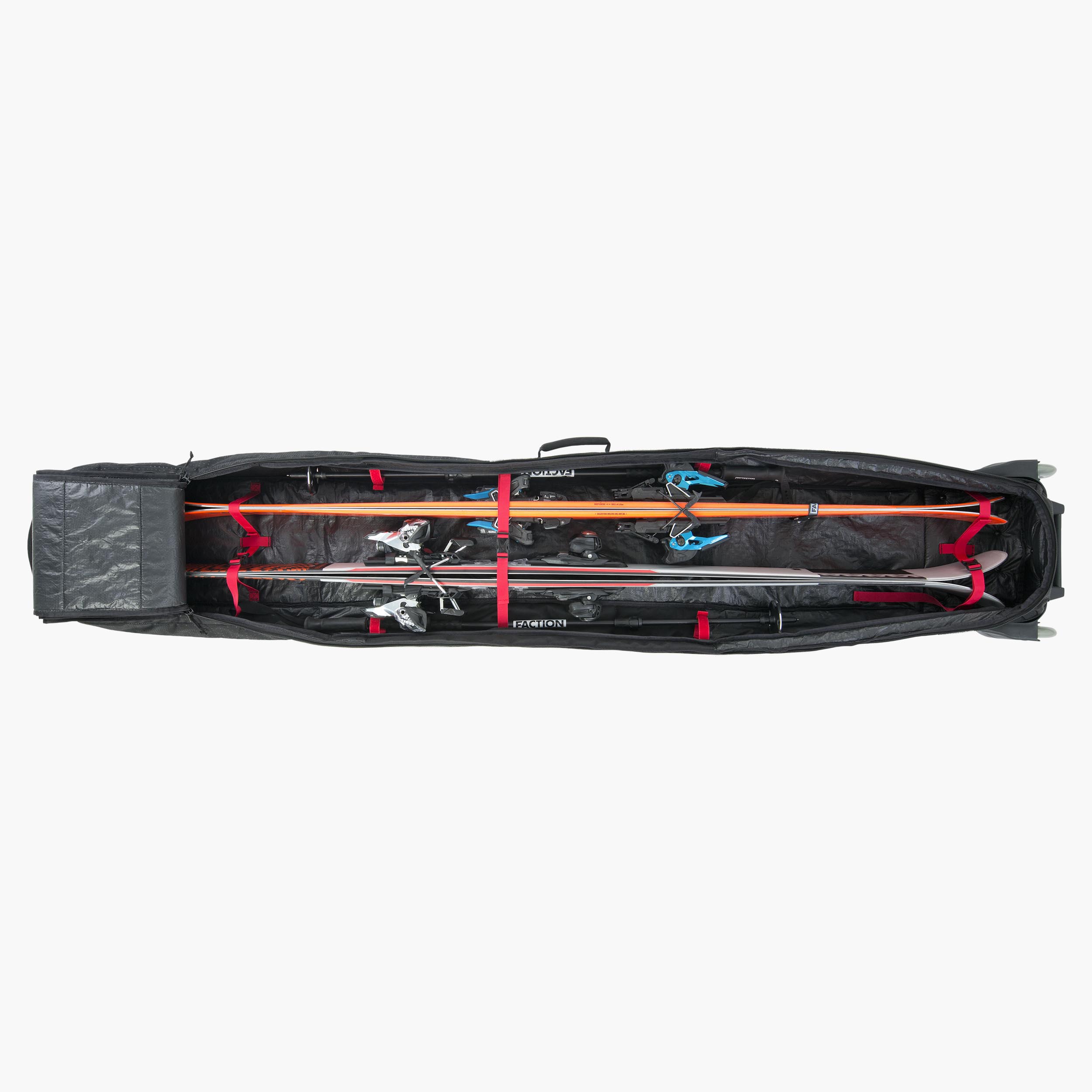 SKI ROLLER - Ski bag for safely and comfortably transporting skis