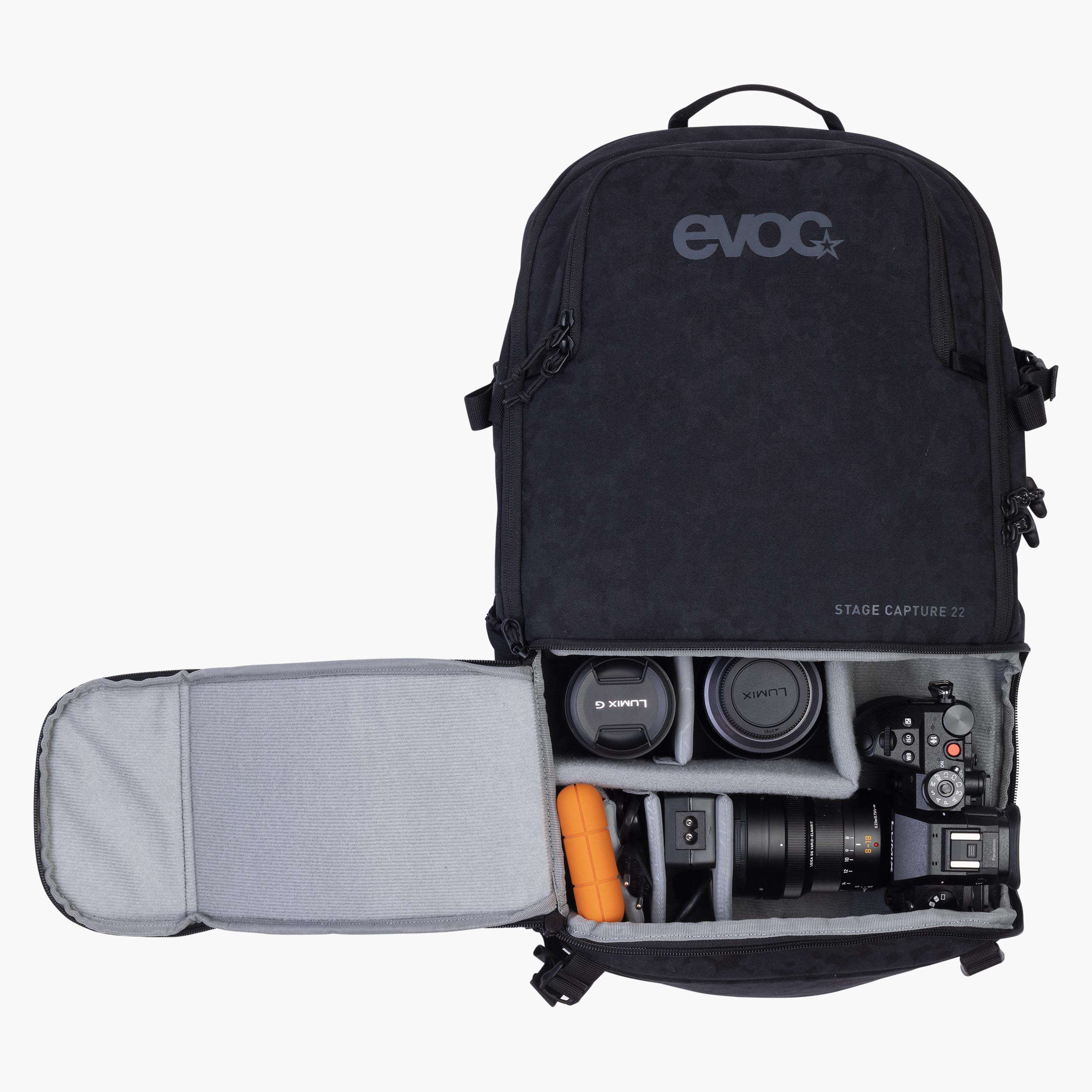 STAGE CAPTURE 22 - System camera backpack for sports and outdoor adventures