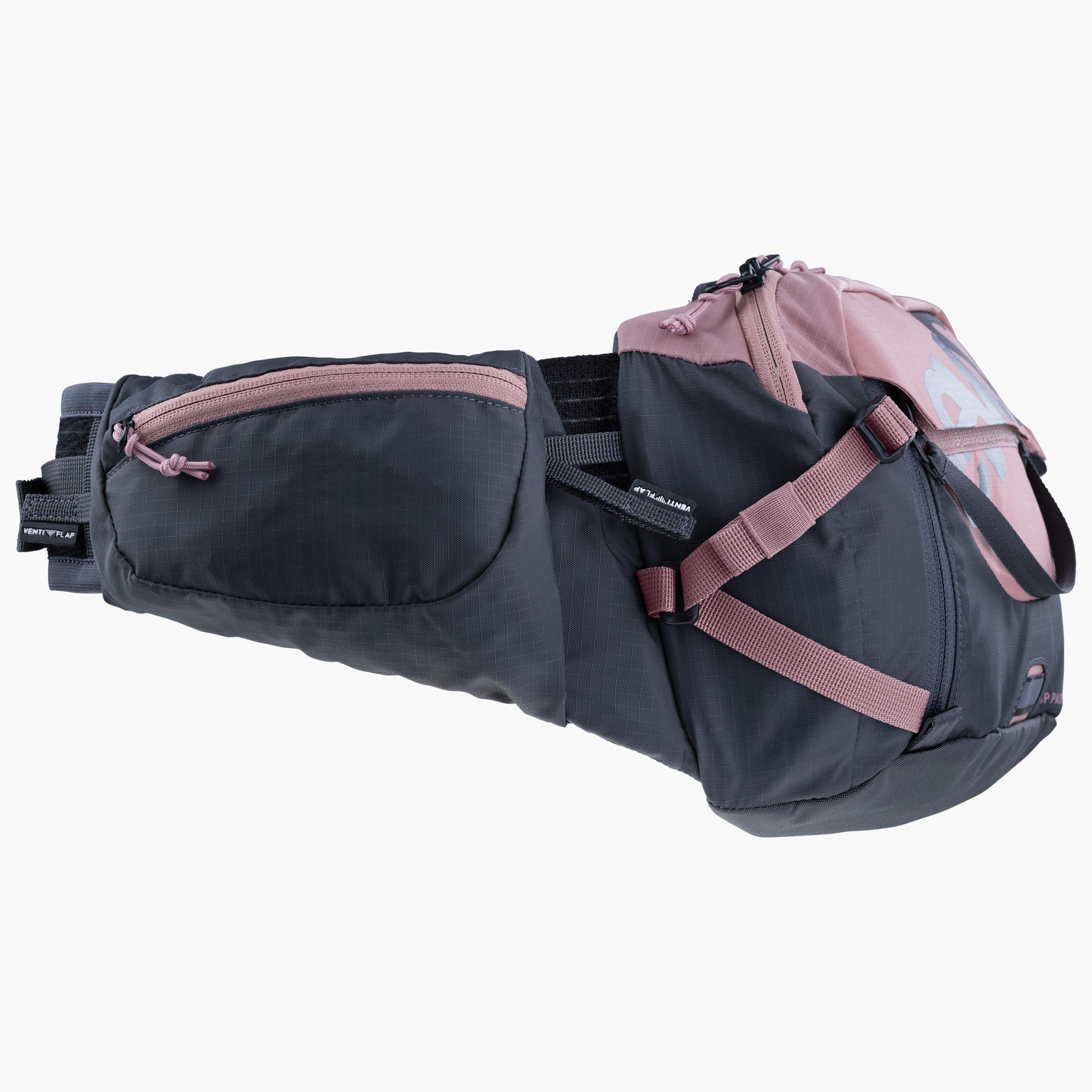 HIP PACK PRO 3 + HYDRATION BLADDER 1,5 - Belüftete Hightech-Hüfttasche mit sportlichem Halt inkl. Trinkblase