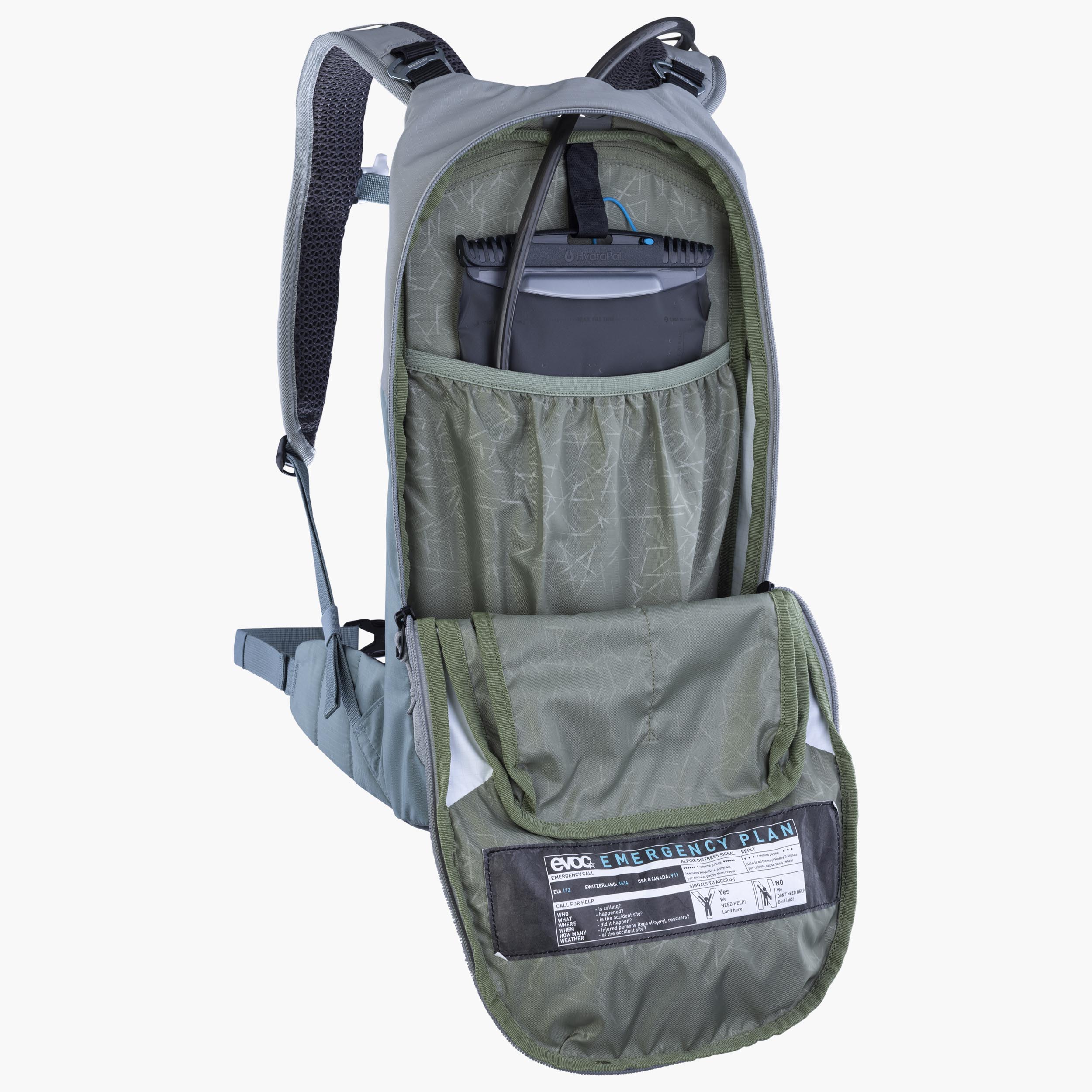 STAGE 6 + HYDRATION BLADDER 2 - Versatile and technical MTB backpack with optimised ventilation