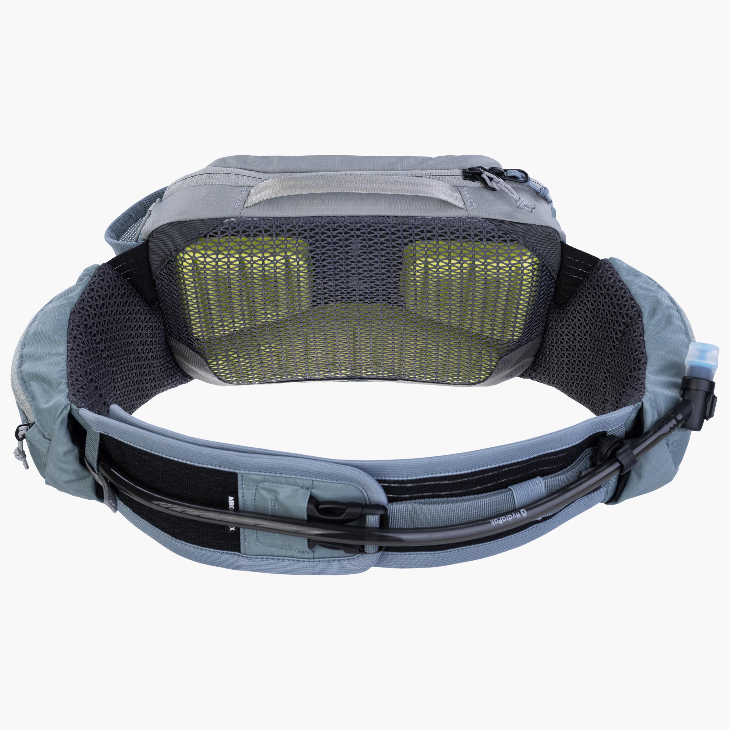 HIP PACK PRO 3 + HYDRATION BLADDER 1,5 - Ventilated high-tech hip bag with secure fit and hydration bladder included