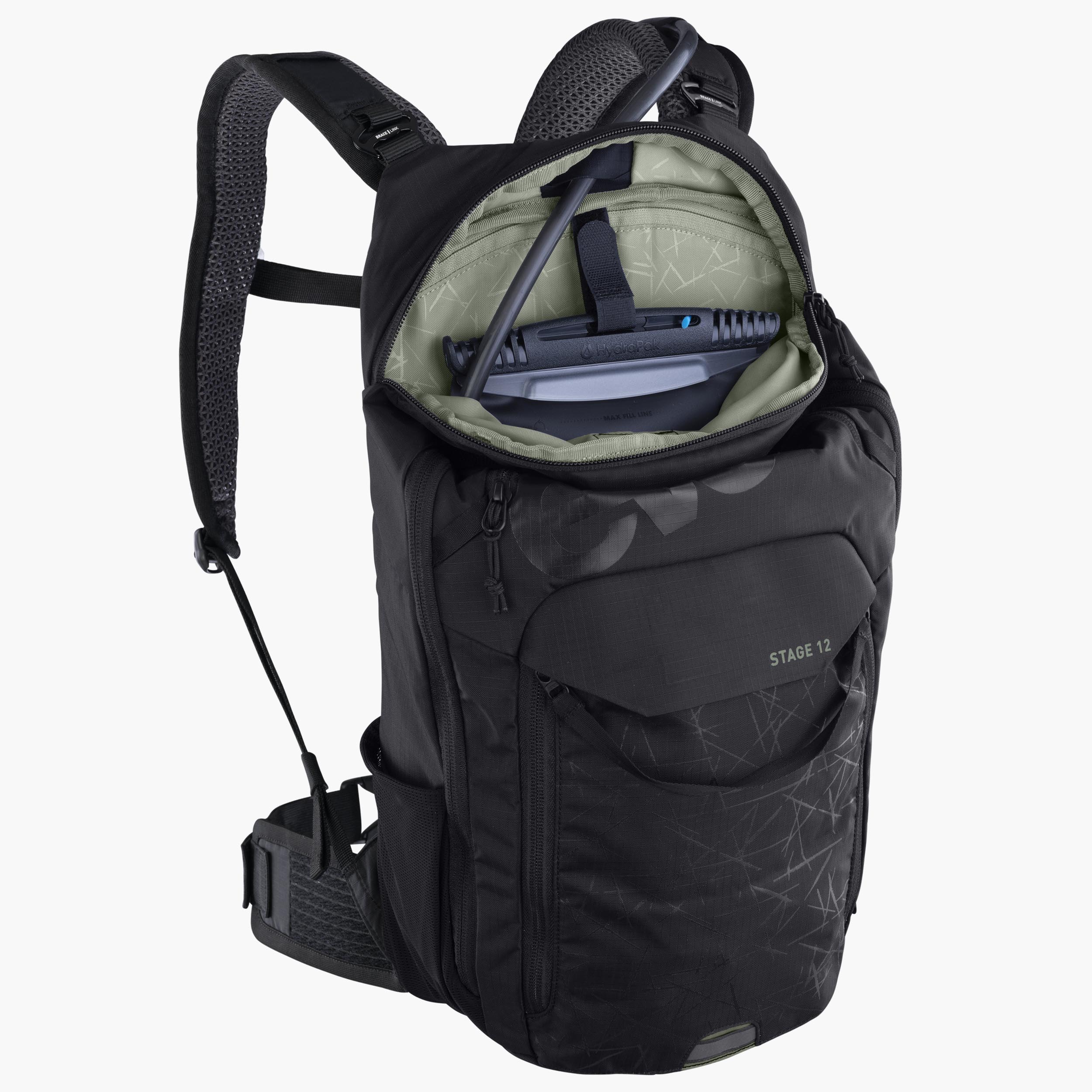 STAGE 12 - Vielseitiger und technischer MTB-Rucksack mit optimaler Belüftung