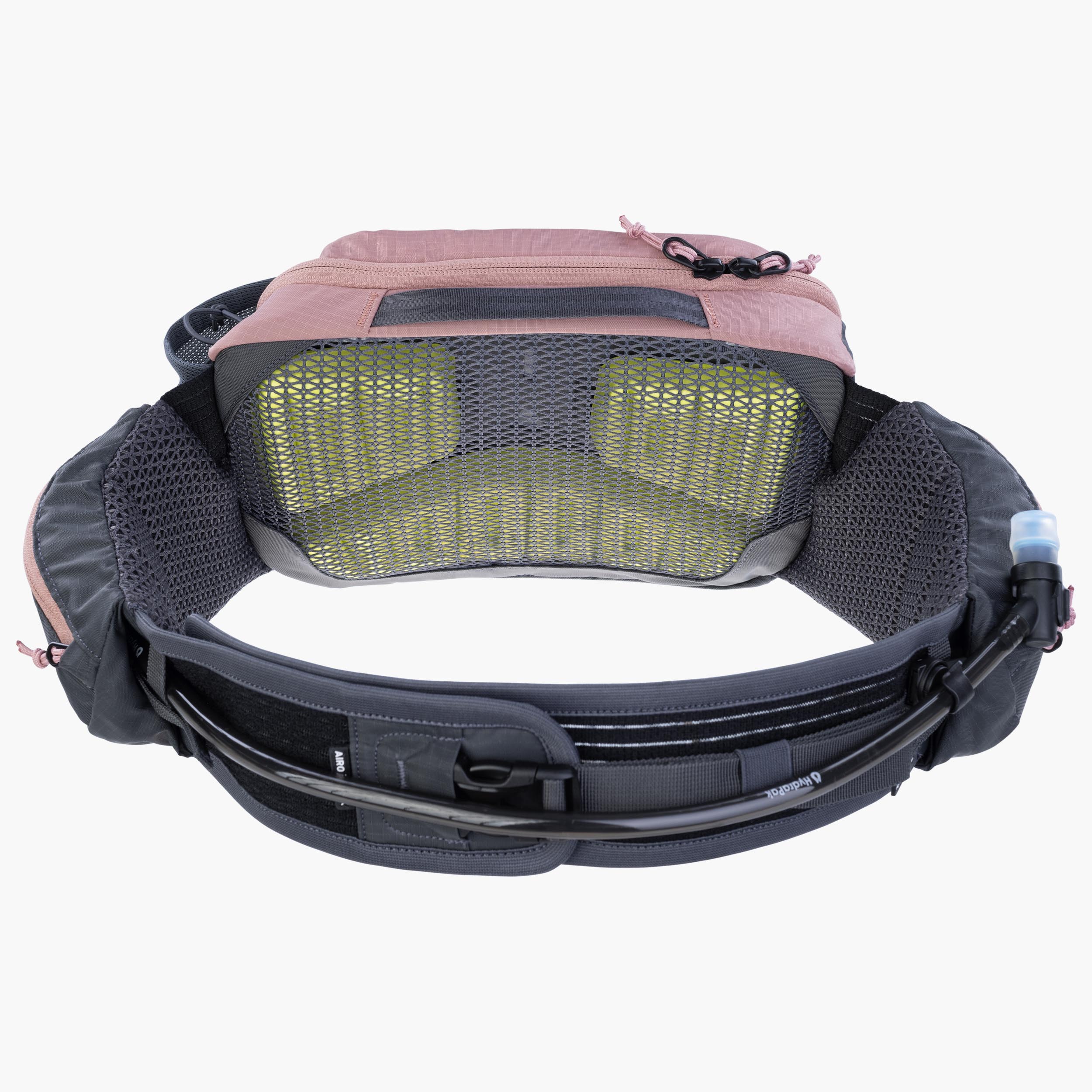 HIP PACK PRO 3 + HYDRATION BLADDER 1,5 - Belüftete Hightech-Hüfttasche mit sportlichem Halt inkl. Trinkblase