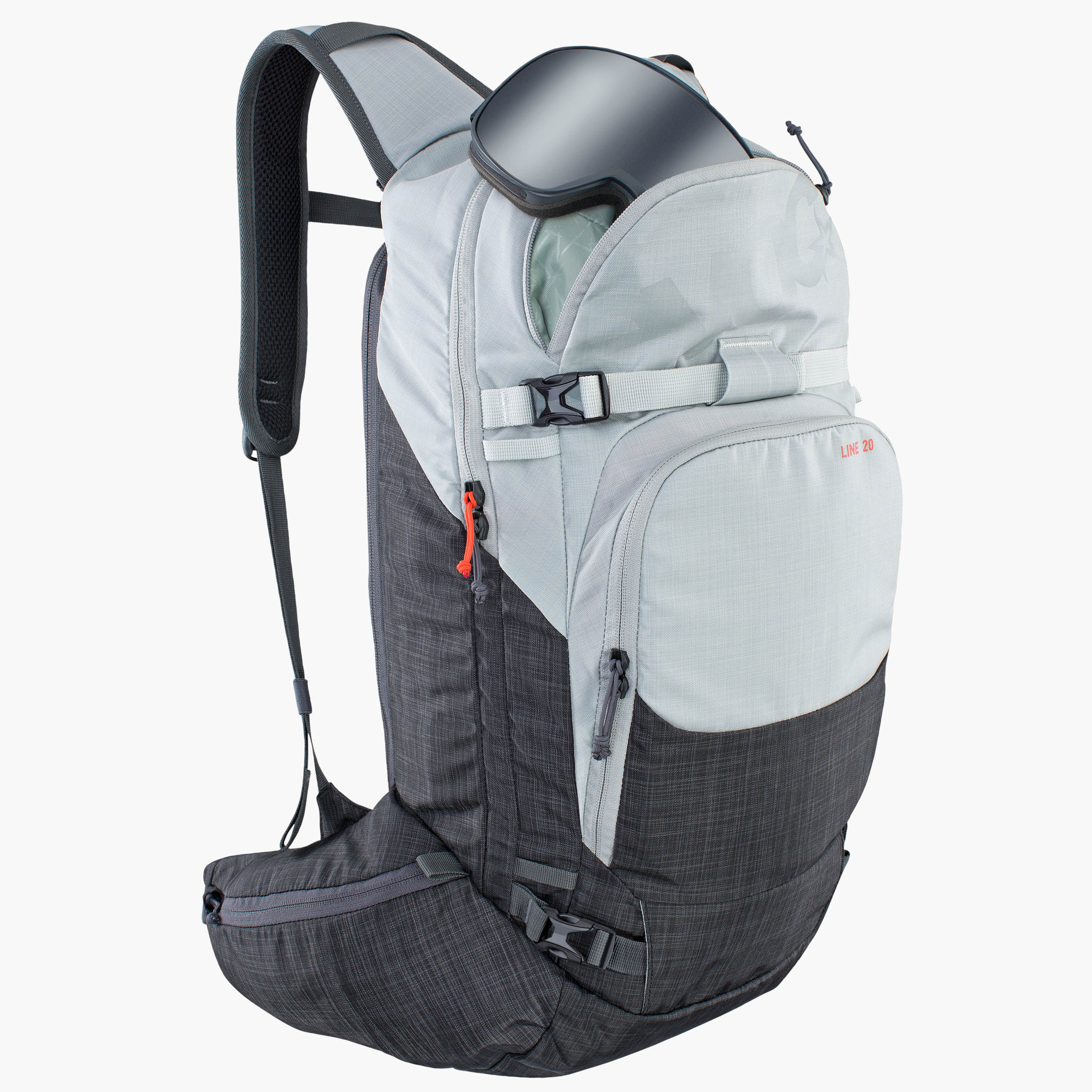 LINE 20, Silver - Heather Carbon Grey, 20 l