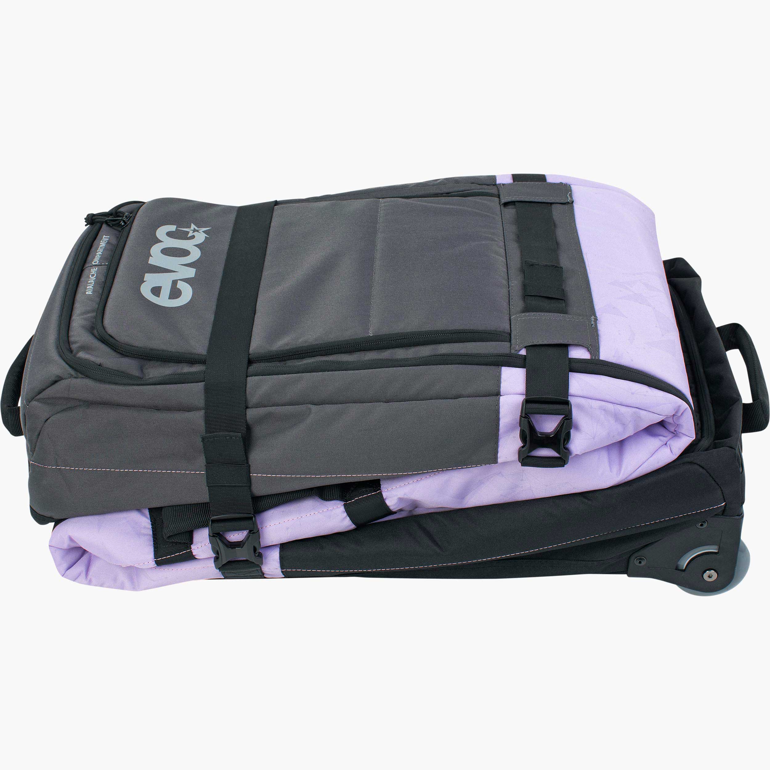 evoc Roller 85l Nero 175x28x18cm Ski Transport Tasche Borsa per Il Trasporto degli Sci L Unisex-Adulto 