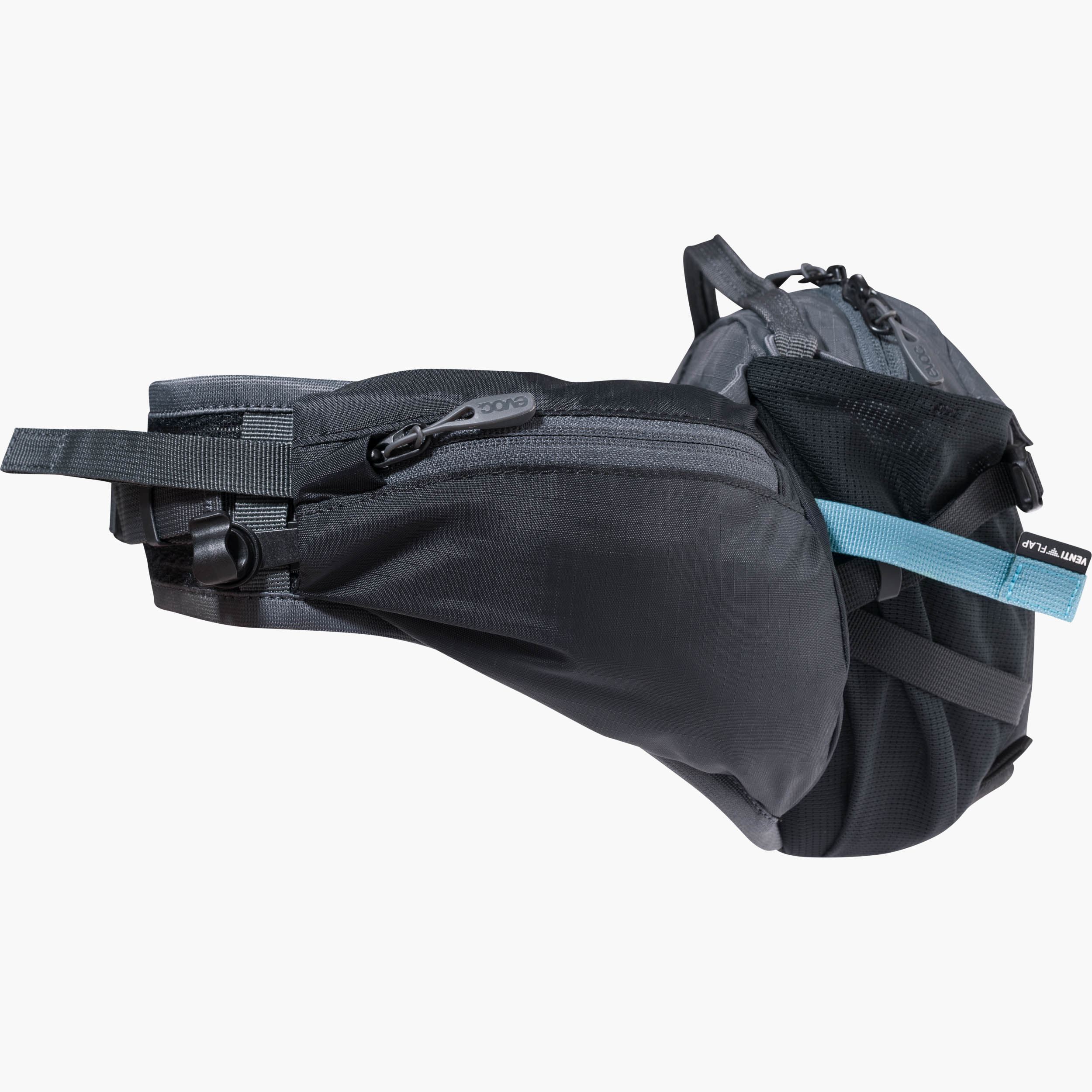 Evoc Hip Pack Pro 3l + 1,5l Trinkblase Hüfttasche - denim