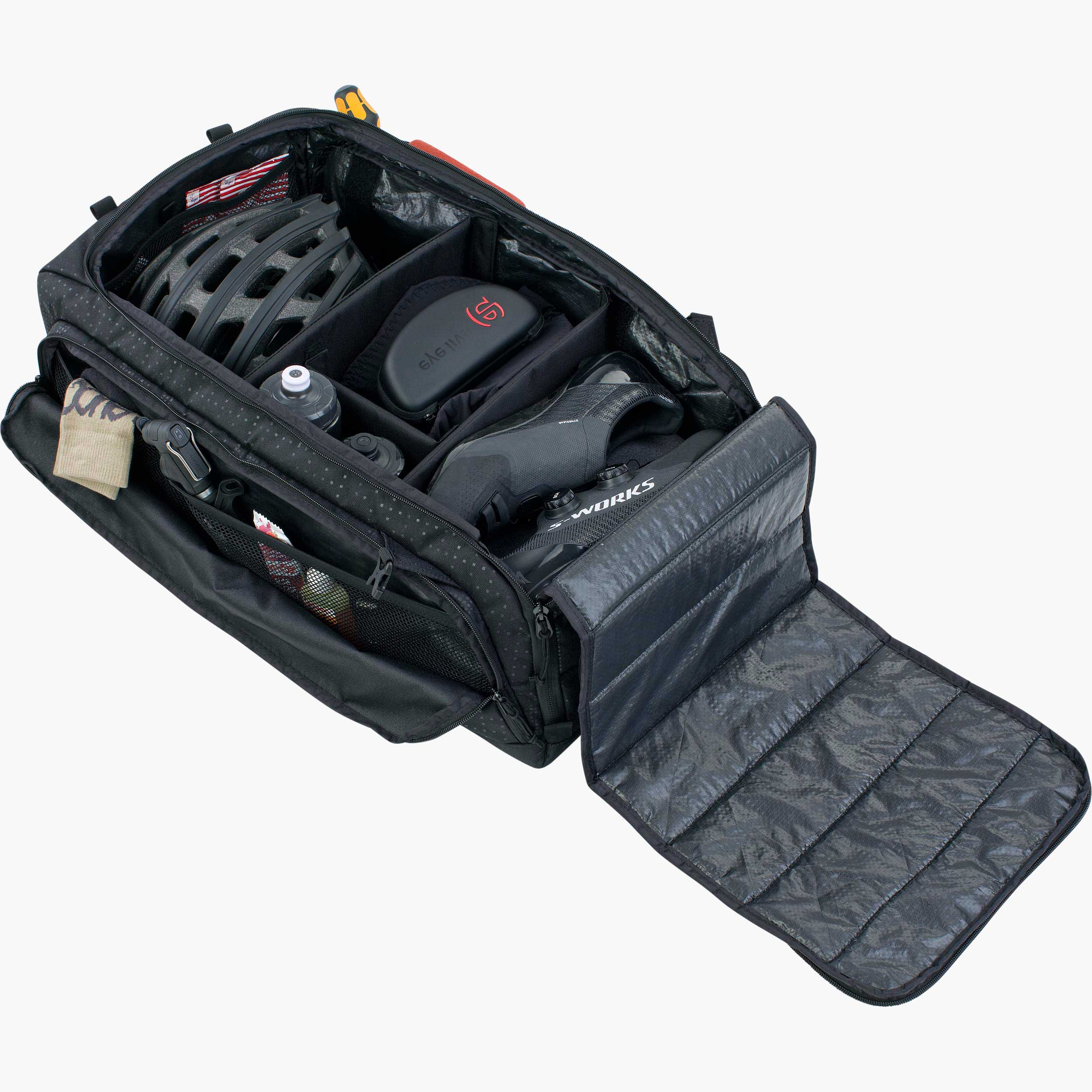 GEAR BAG 55, Black, 55 l