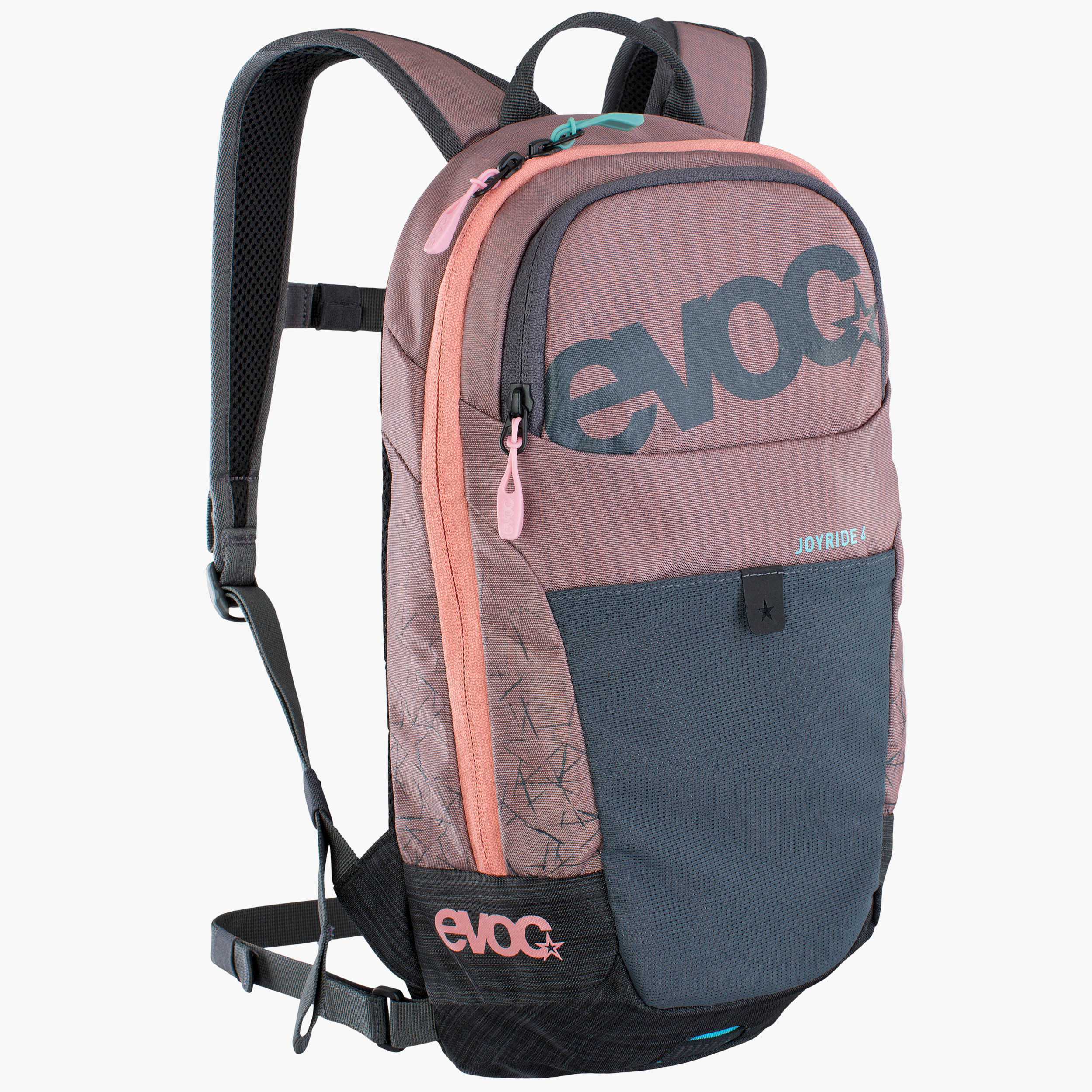 Sac VTT Evoc Ride 8 + Poche Bladder 2L Orange/Gris